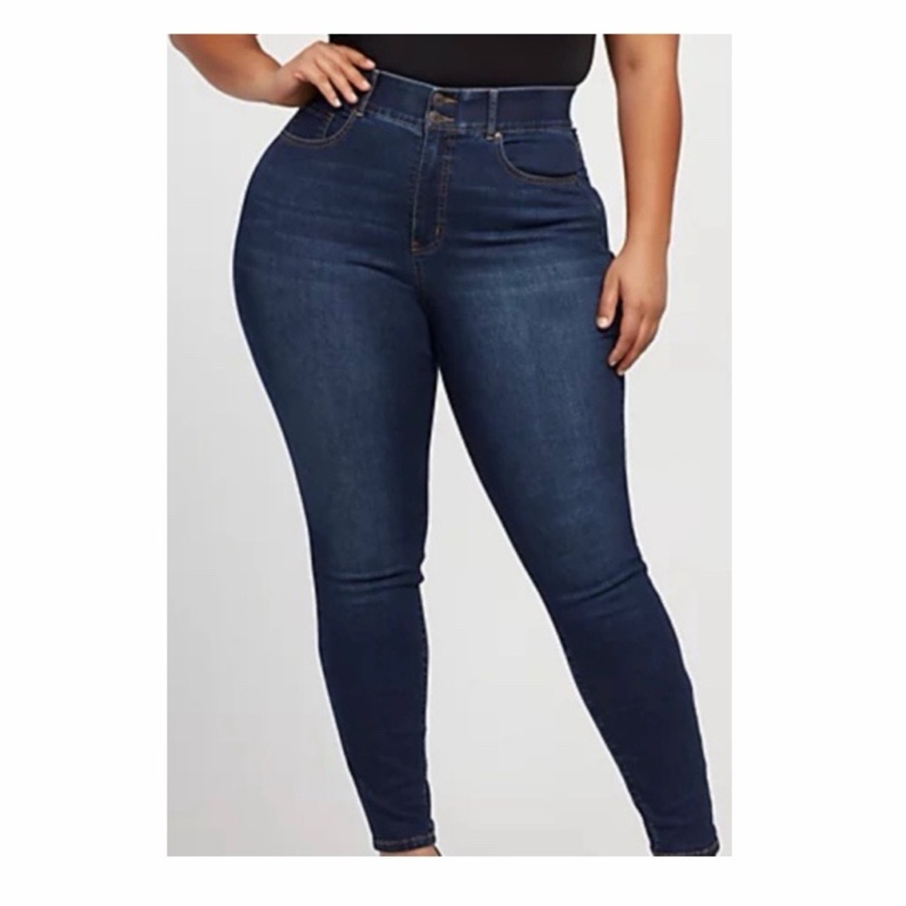 Fashion To Figure Curvy High Rise Skinny Jeans